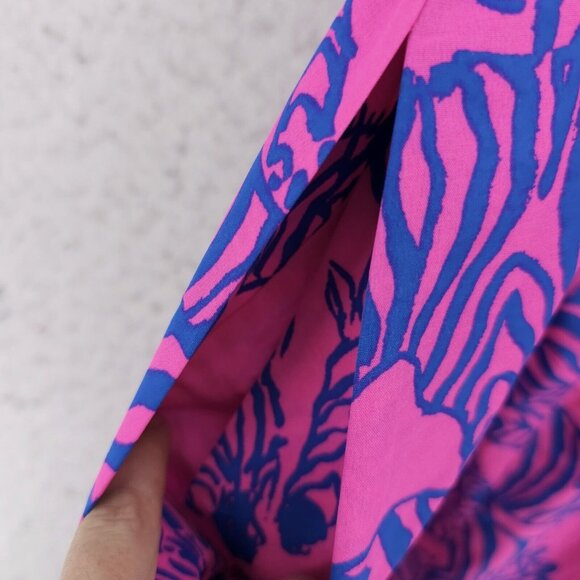 NWT LILLY PULITZER Bernadetta Maxi Dress Passion Fruit Pink Wild Nights - Picture 7 of 12